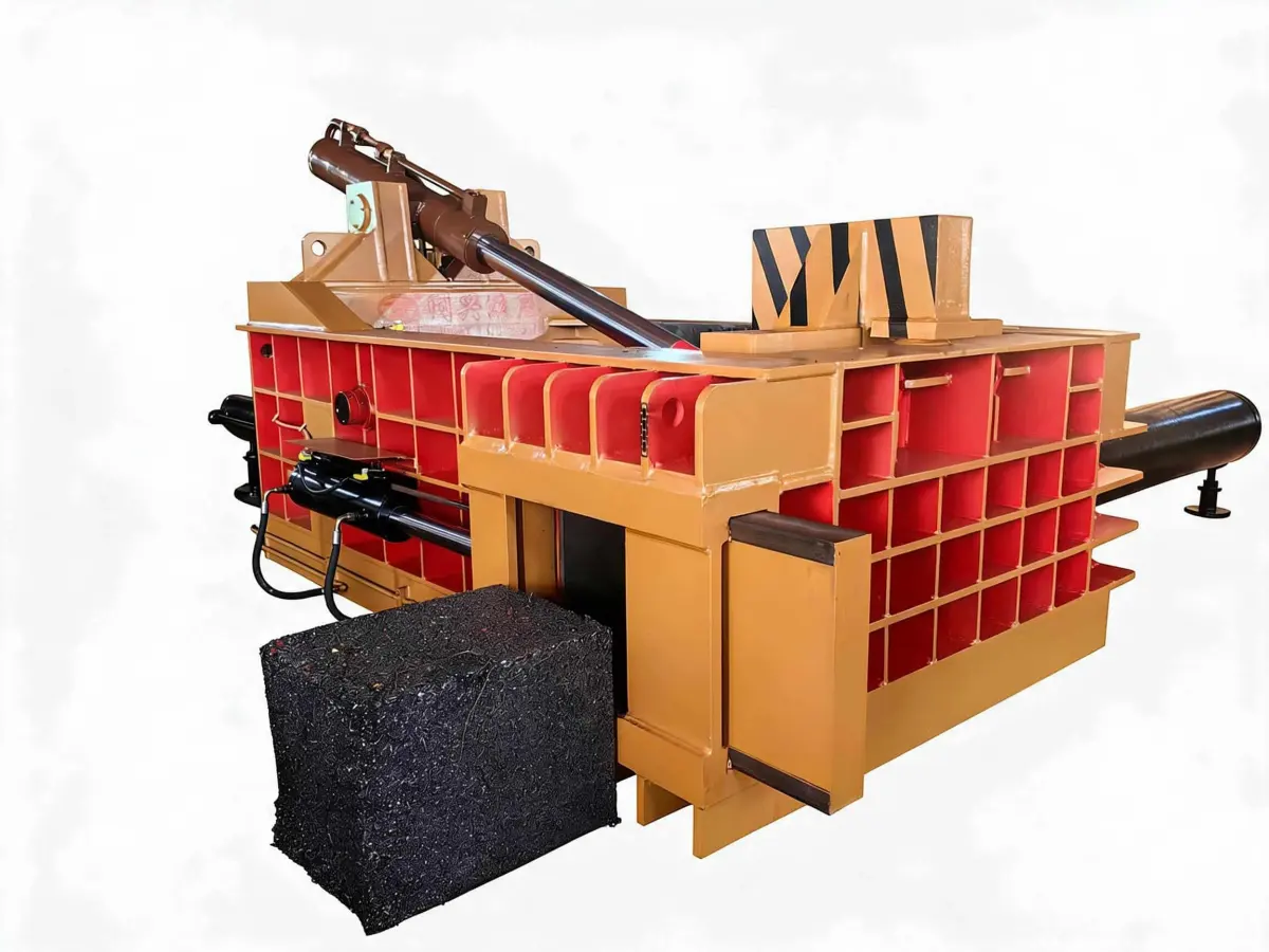 Horizontal Metal Baler – Side Push