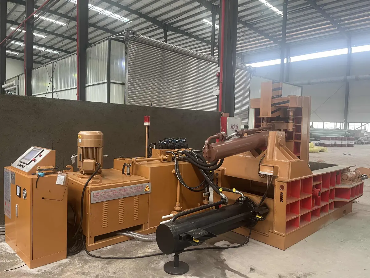 125T–400T Horizontal Metal Baler (Flip-Discharge)