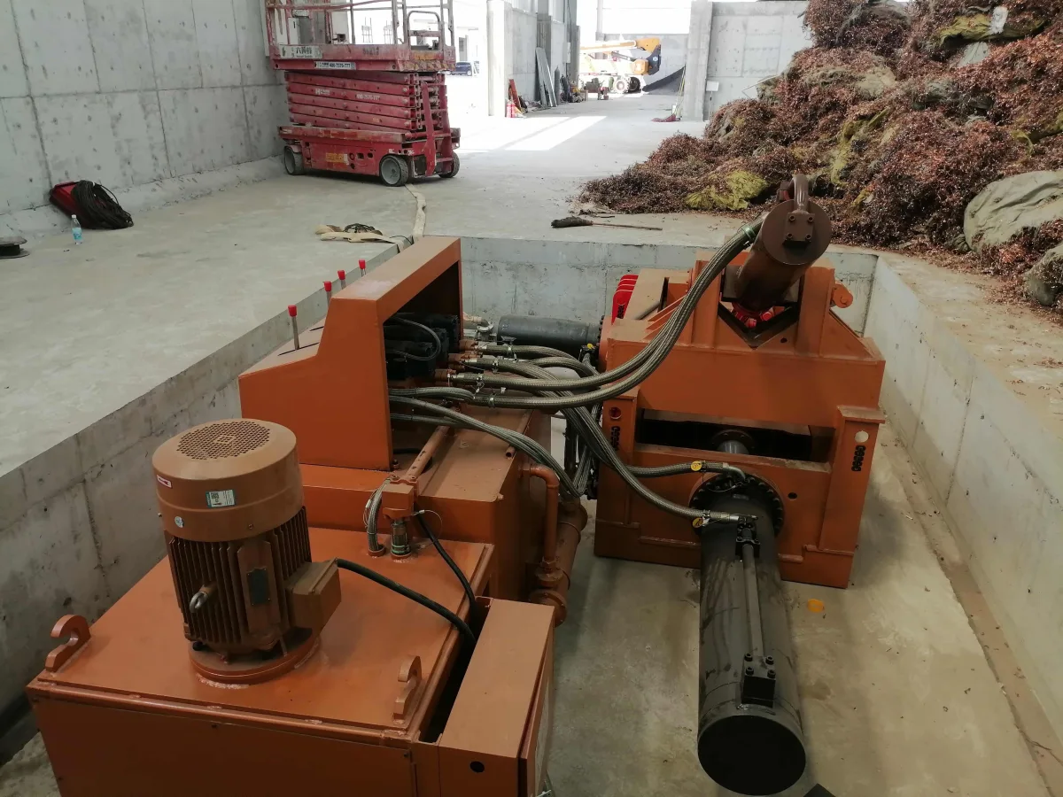 160T Hydraulic Metal Baler for Scrap Copper Recycling in Thailand image 1