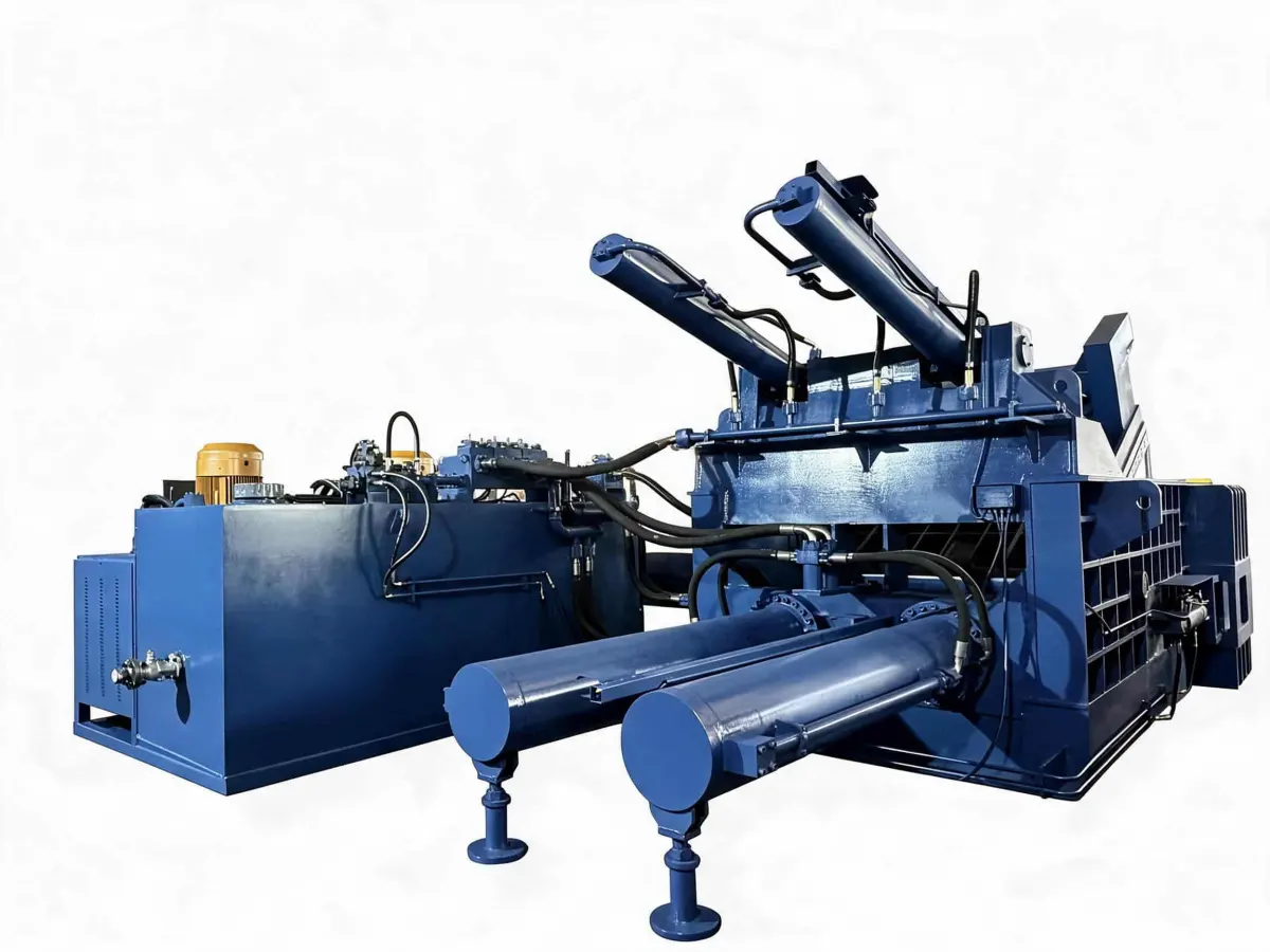 Horizontal Metal Baler – Side Push photo 6