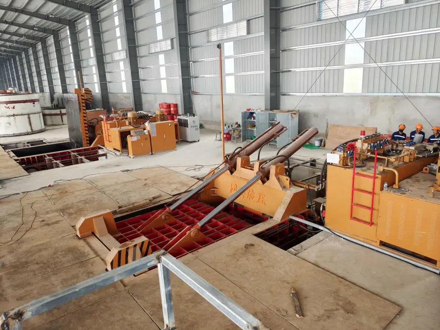 Three 500T Double Main Cylinder Balers Commissioned in Vietnam