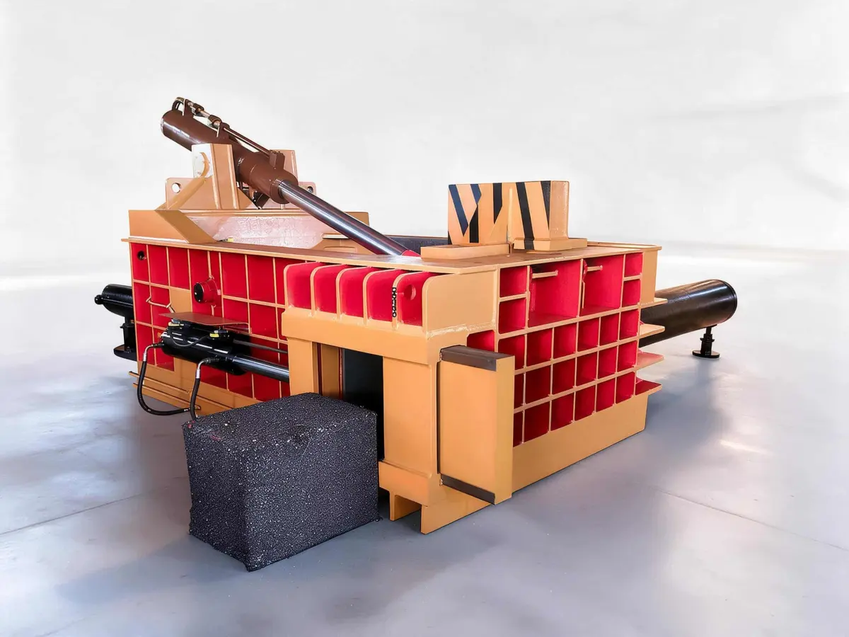 Horizontal Metal Baler – Side Push