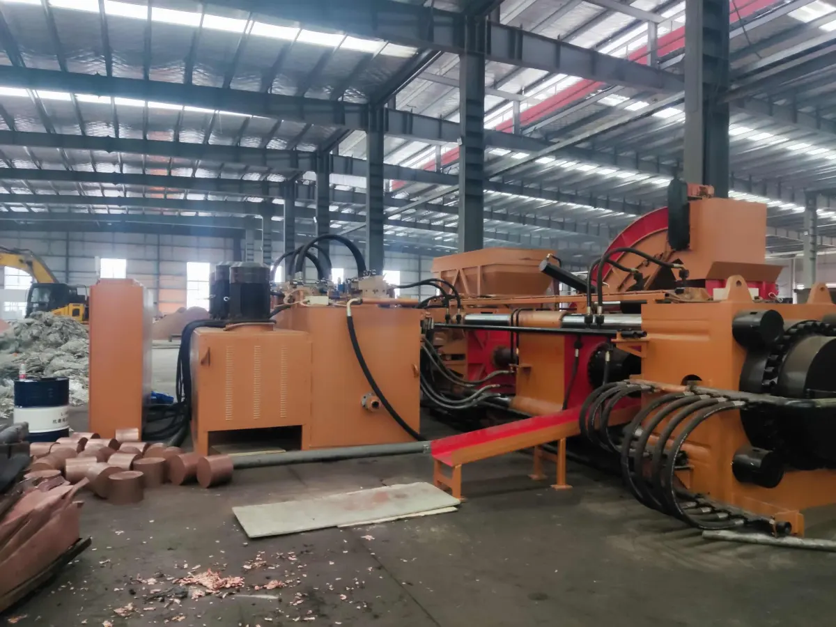 670T–3000T Automatic Horizontal Metal Briquetting Production Line