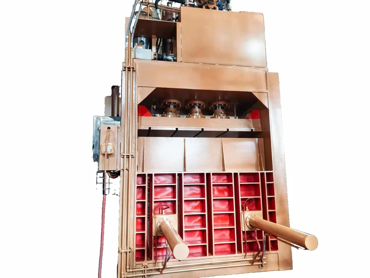 Vertical Stainless Steel & Aluminum Baler photo 3