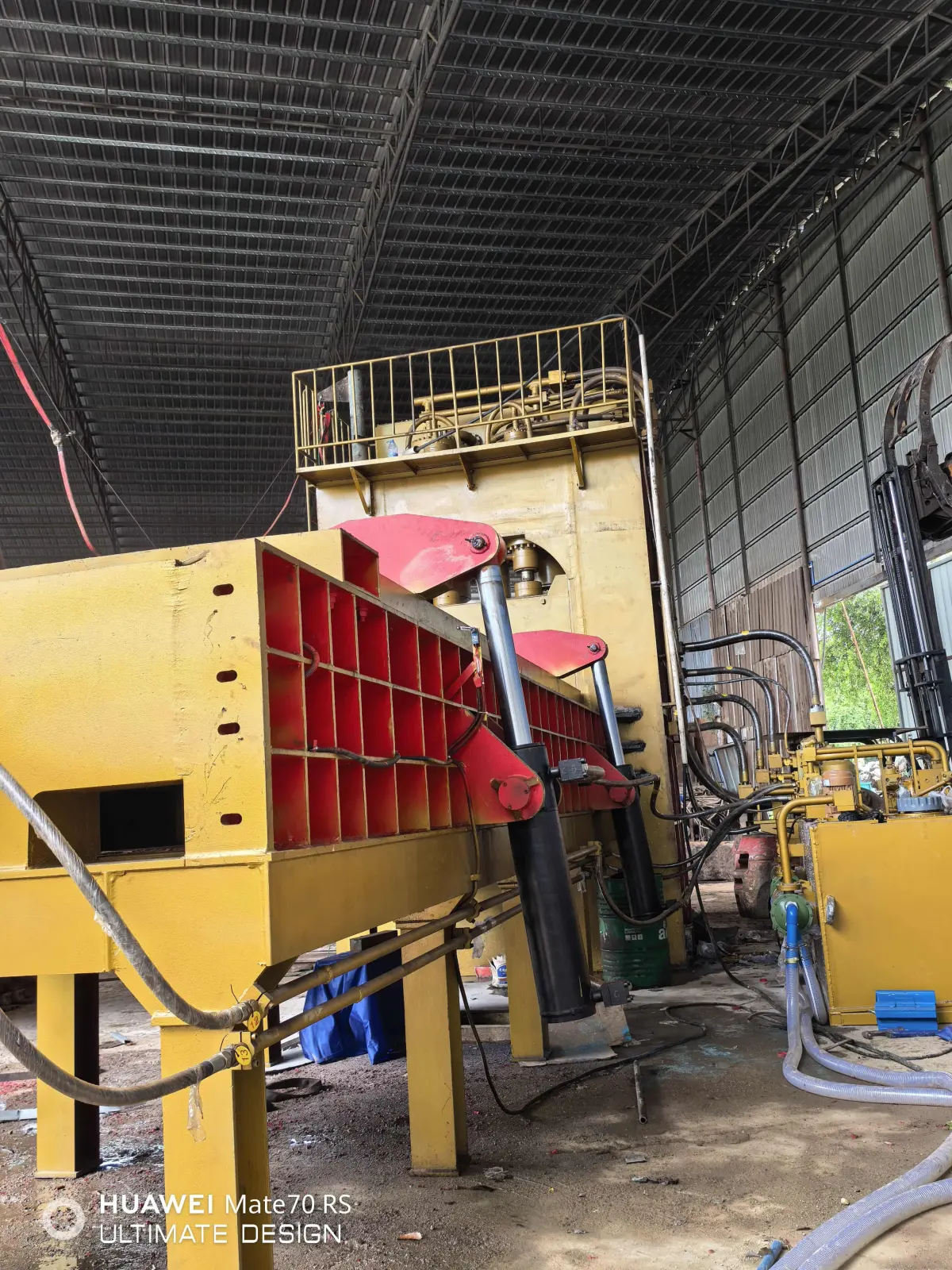 Fast Blade Change Hydraulic Gantry Shear | High-Speed Scrap Steel Cutting