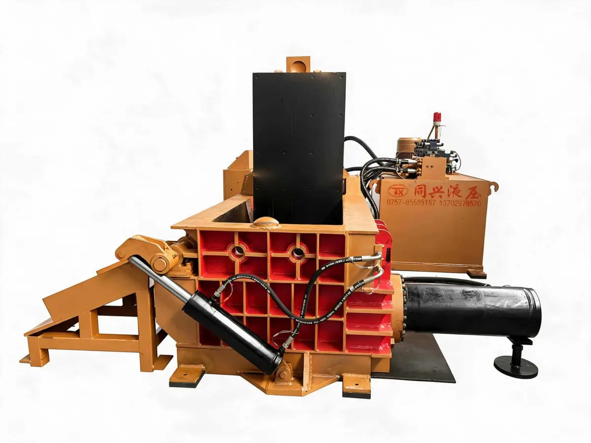 125T–400T Horizontal Metal Baler (Flip-Discharge) photo 2