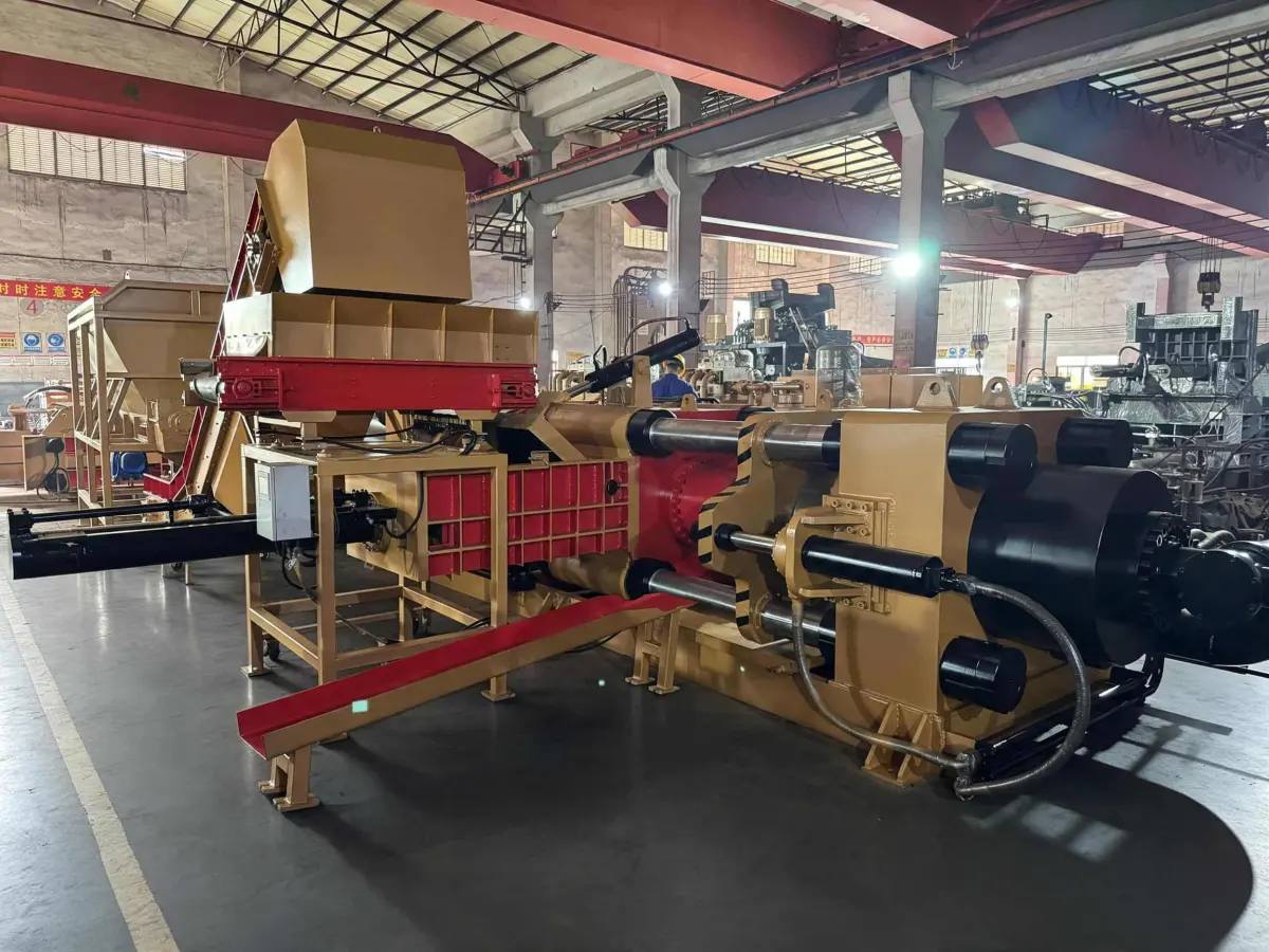 670T–3000T Automatic Horizontal Metal Briquetting Production Line photo 2