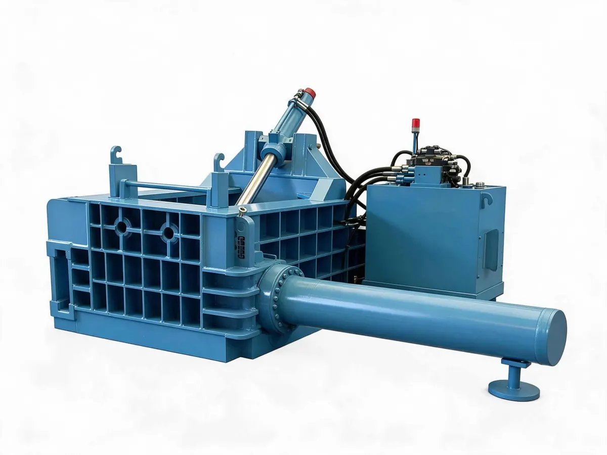 Horizontal Metal Baler – Side Push photo 8