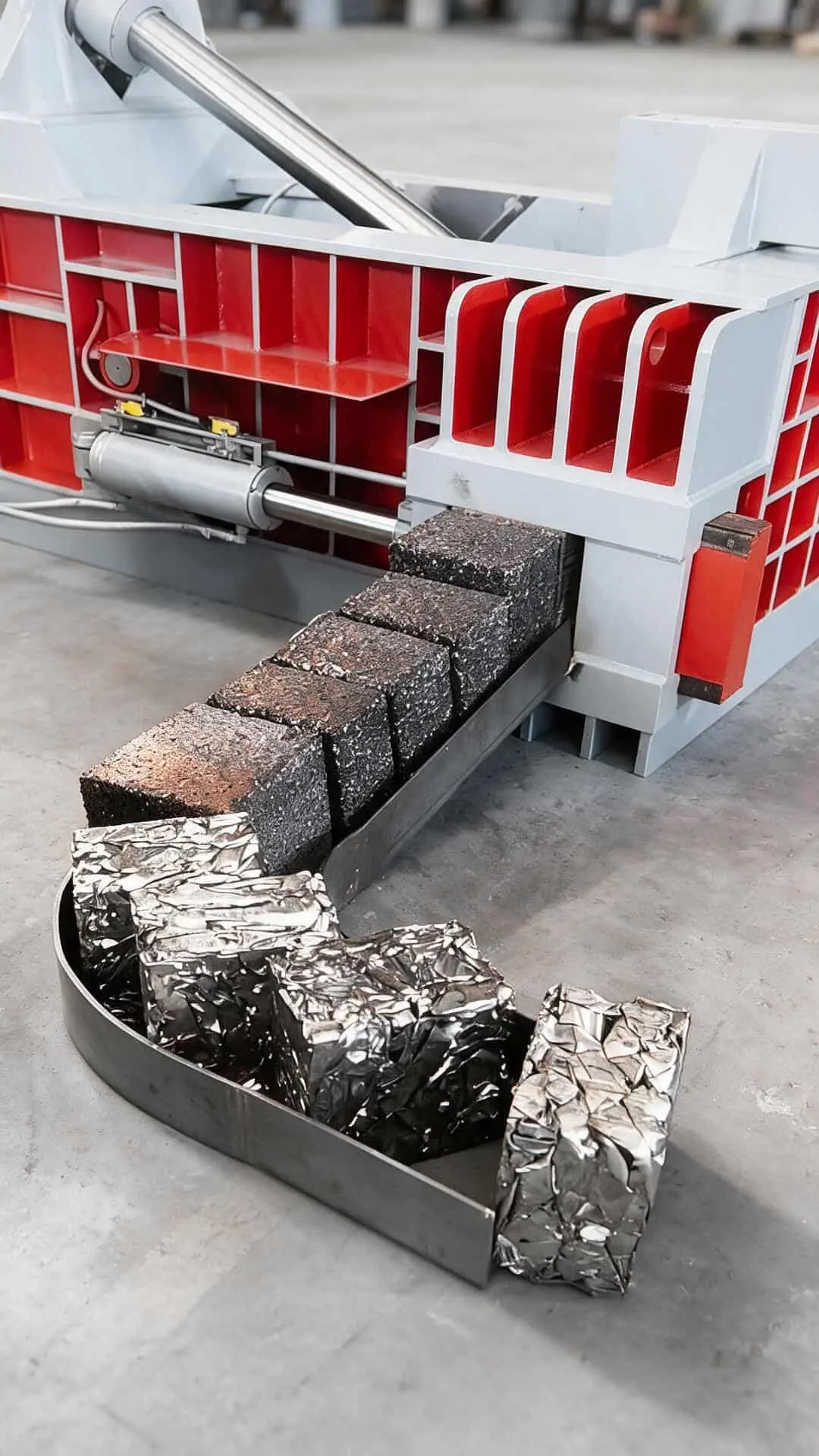 Horizontal Metal Baler – Side Push