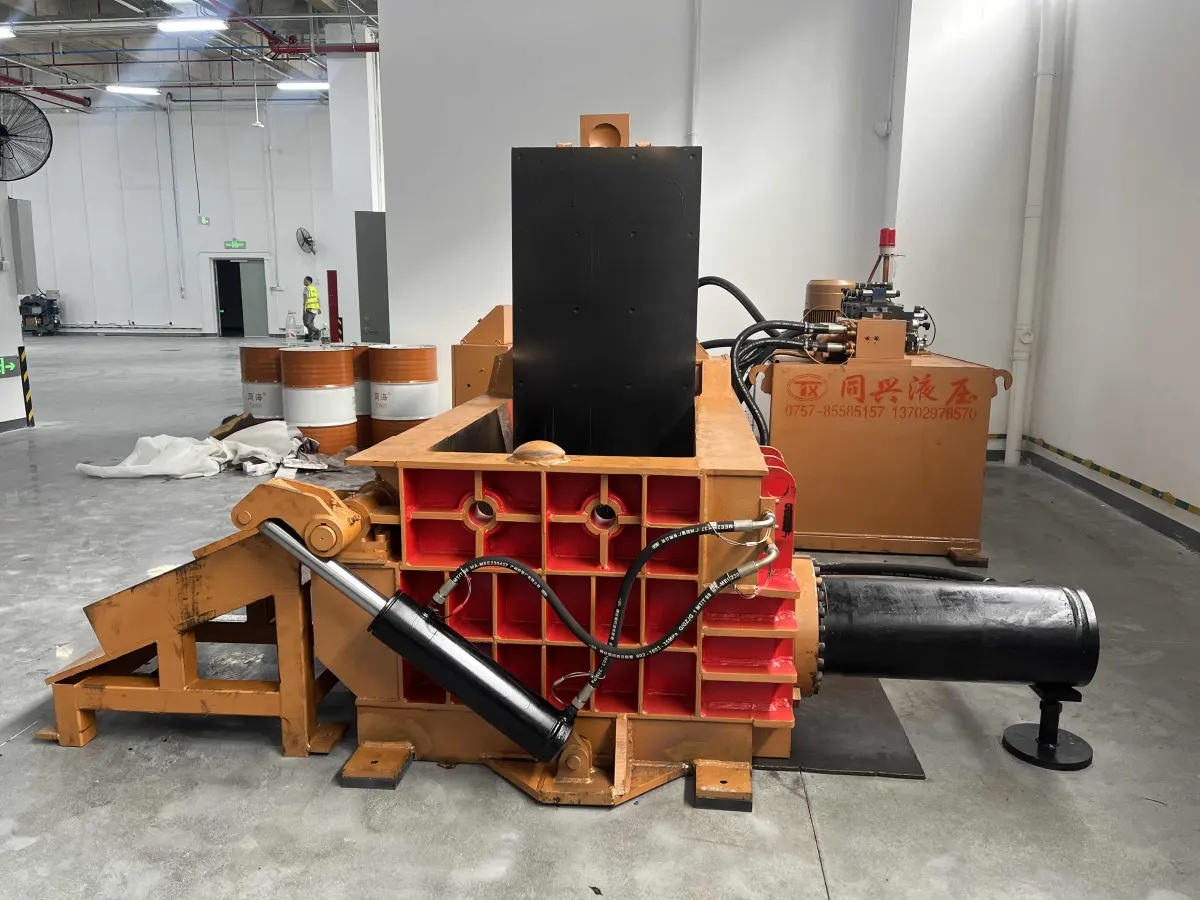 125T–400T Horizontal Metal Baler (Flip-Discharge)