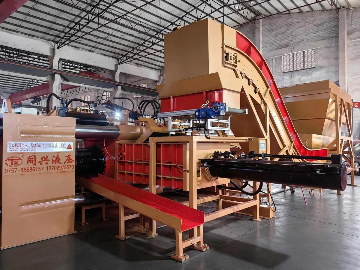 670T–3000T Automatic Horizontal Metal Briquetting Production Line