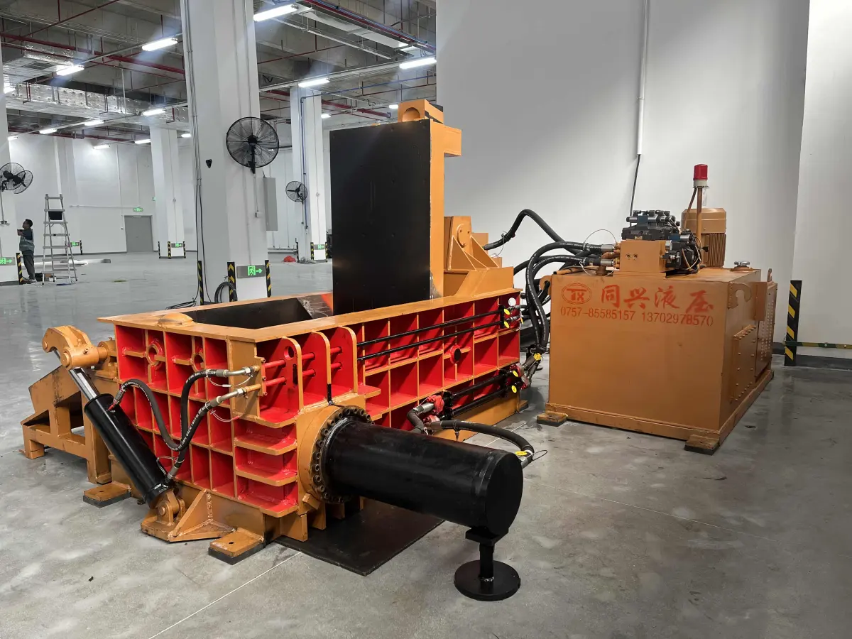 125T–400T Horizontal Metal Baler (Flip-Discharge)