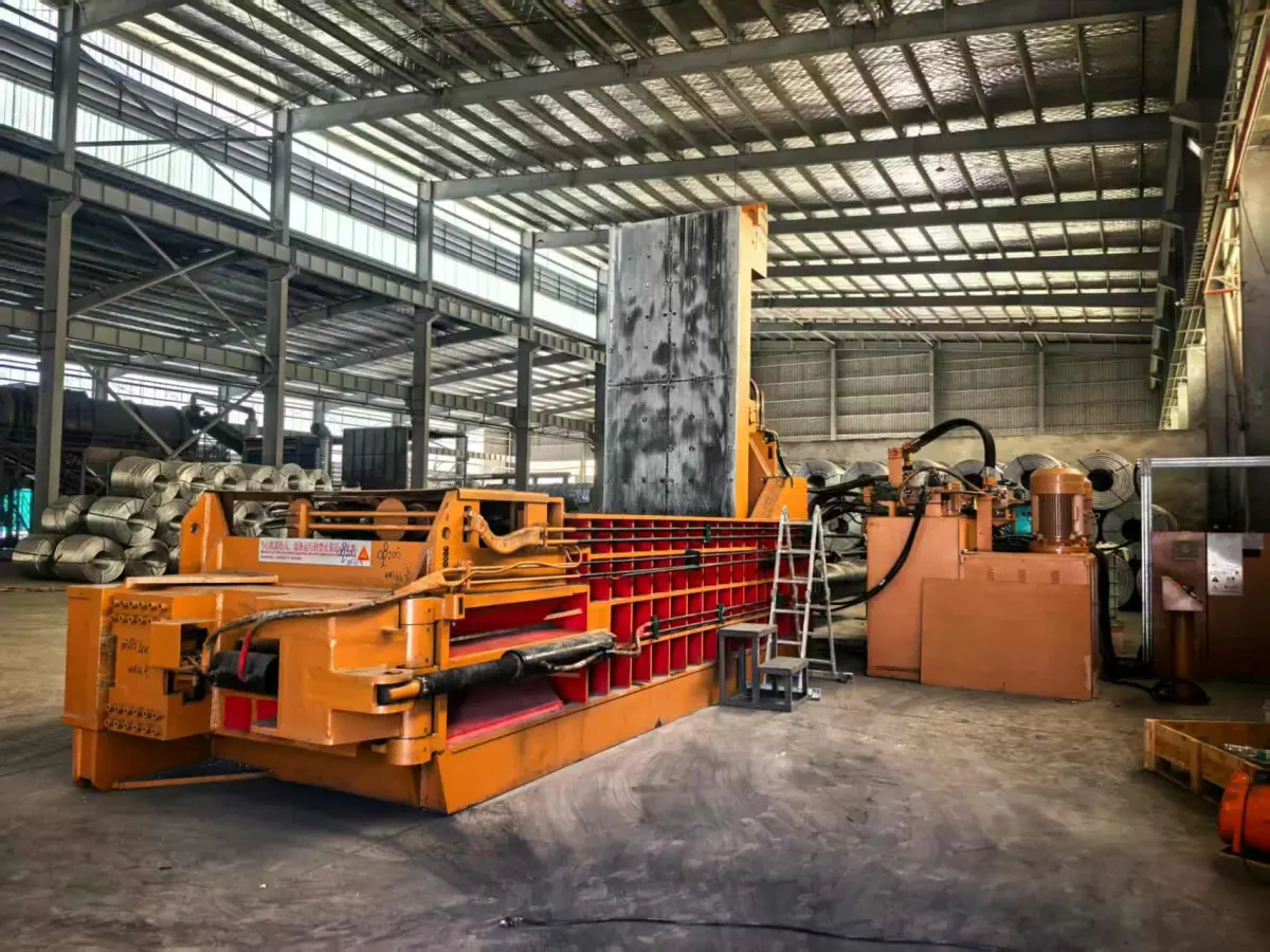 Horizontal Metal Baler photo 4