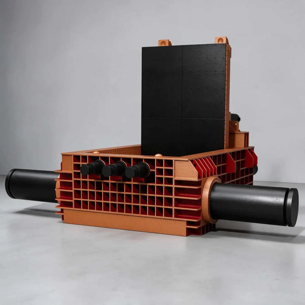 Double Main Cylinder Baler