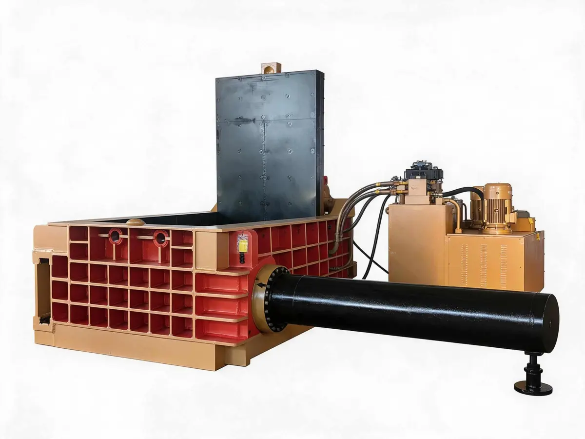 Horizontal Metal Baler – Side Push photo 2