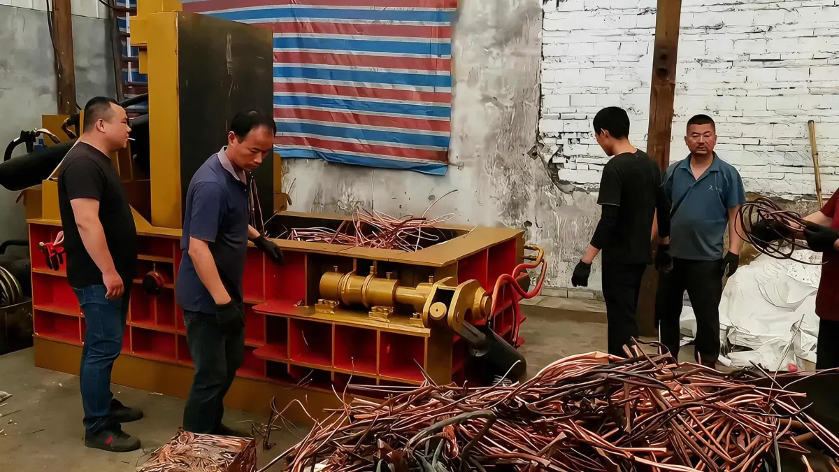 125T–400T Horizontal Metal Baler (Flip-Discharge)