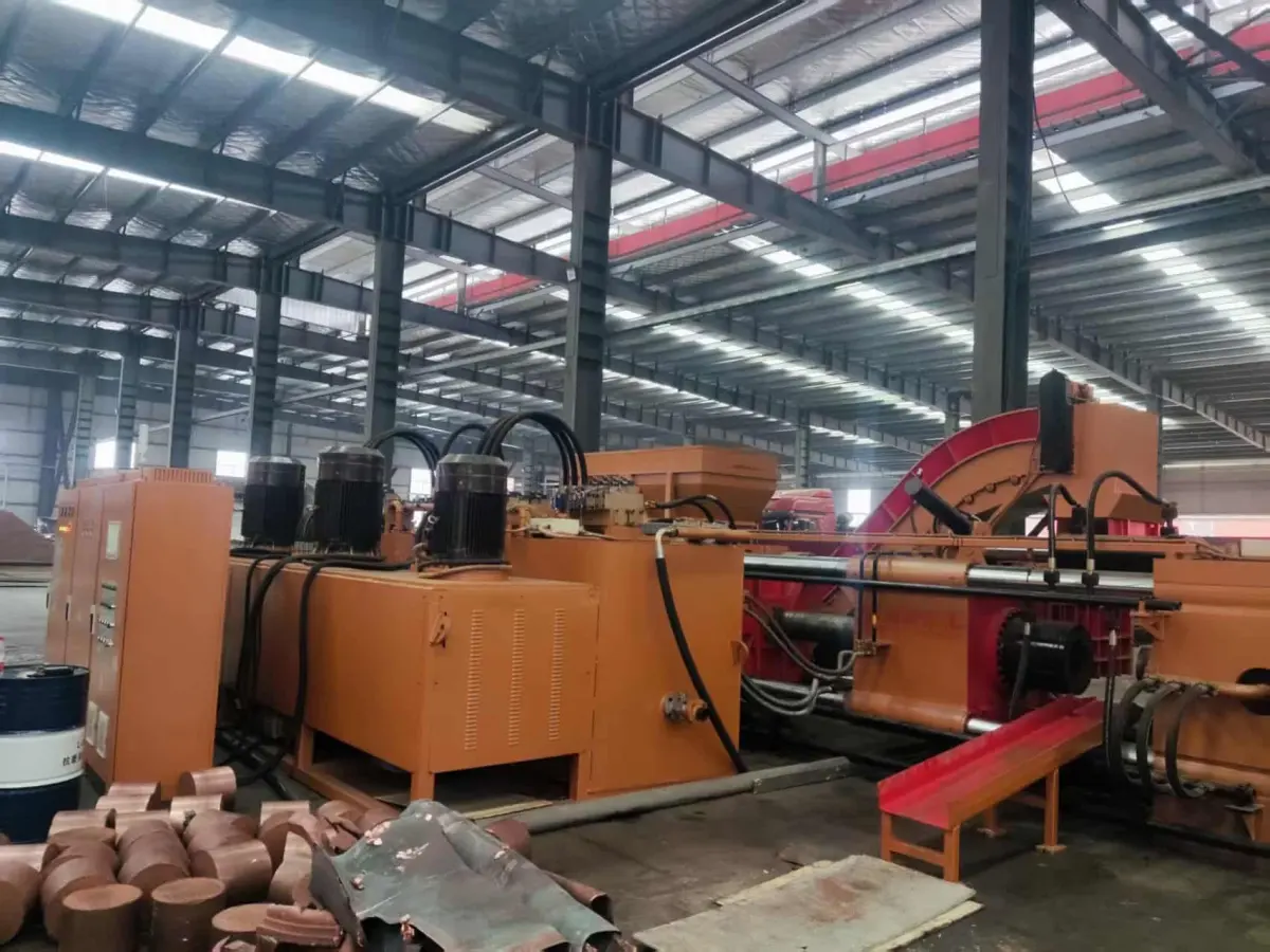 670T–3000T Automatic Horizontal Metal Briquetting Production Line