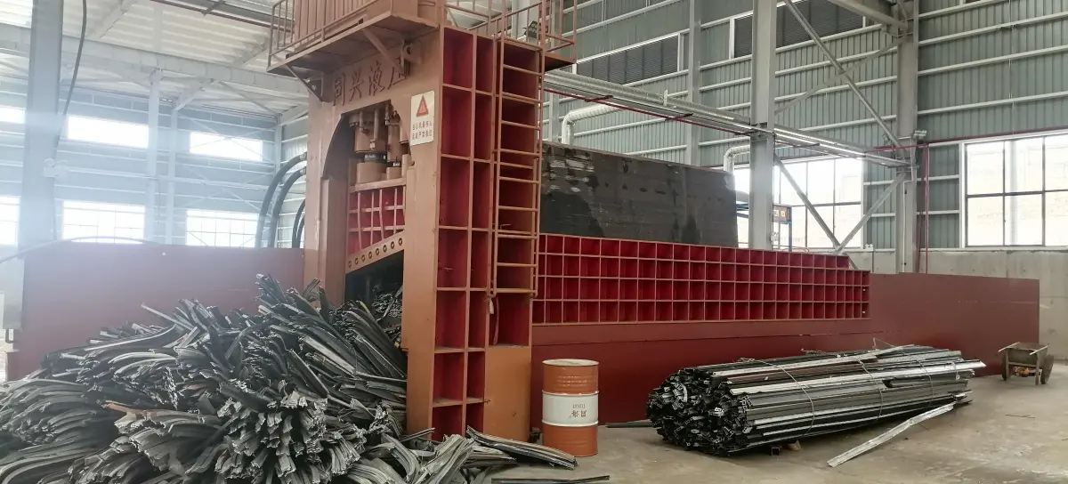 Fast Blade Change Hydraulic Gantry Shear | High-Speed Scrap Steel Cutting