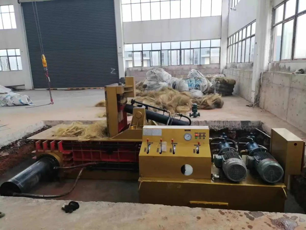 125T–400T Horizontal Metal Baler (Flip-Discharge)