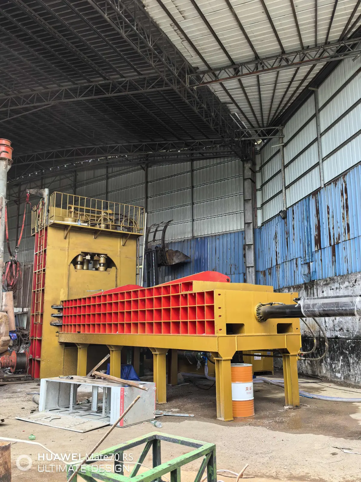 Fast Blade Change Hydraulic Gantry Shear | High-Speed Scrap Steel Cutting