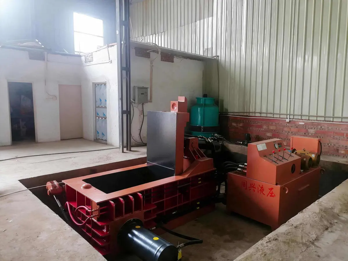 125T–400T Horizontal Metal Baler (Flip-Discharge)