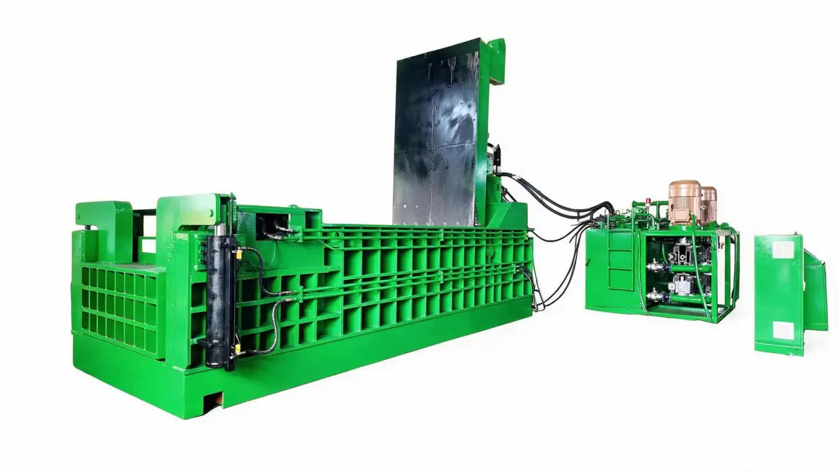 Horizontal Metal Baler photo 2