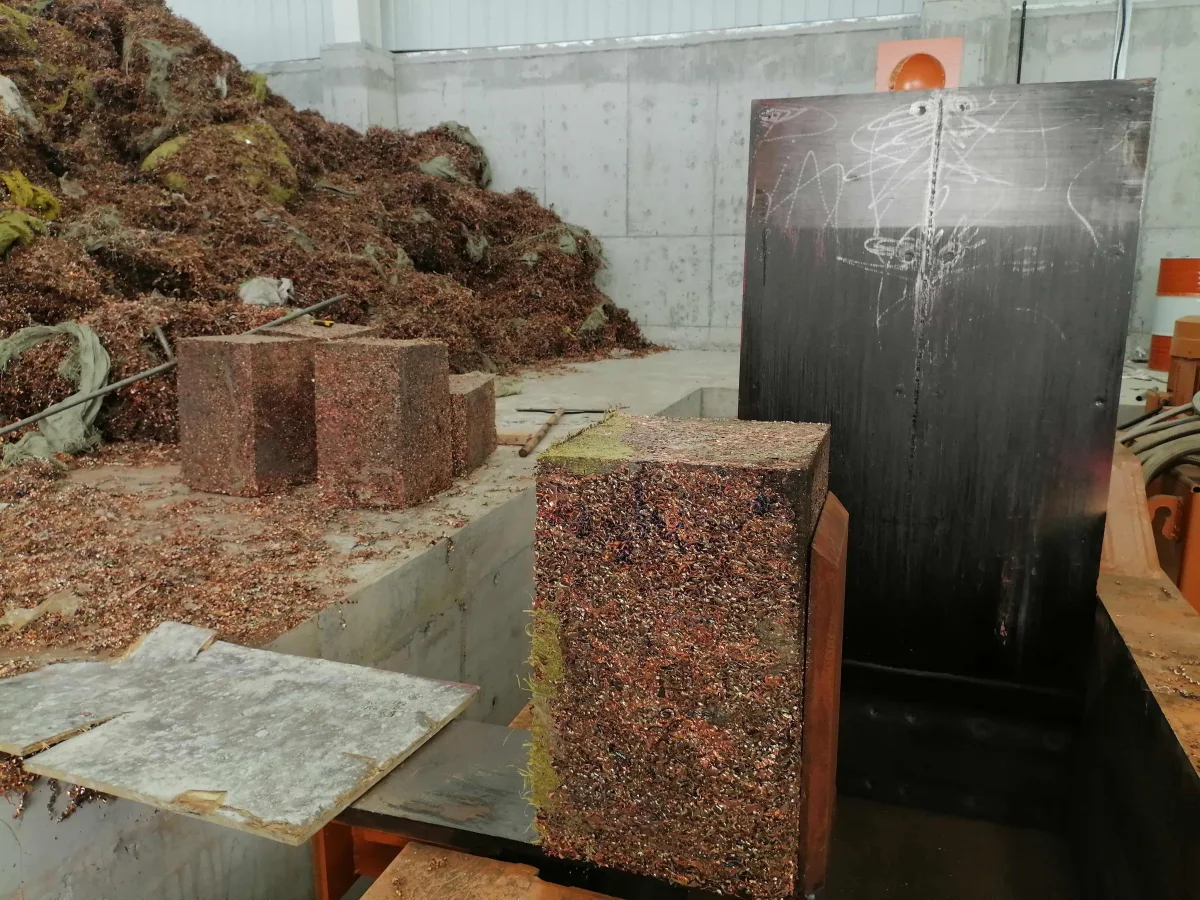 160T Hydraulic Metal Baler for Scrap Copper Recycling in Thailand image 5