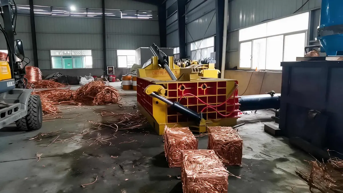 125T–400T Horizontal Metal Baler (Flip-Discharge)