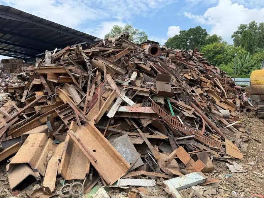 Steel Scrap Processing: 630T Double-Main-Cylinder Metal Baler