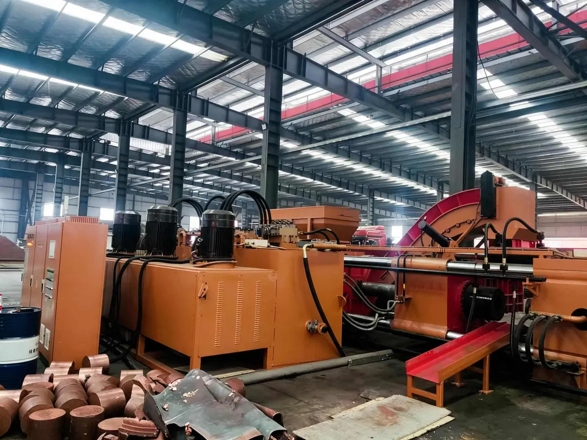 670T–3000T Automatic Horizontal Metal Briquetting Production Line photo 7